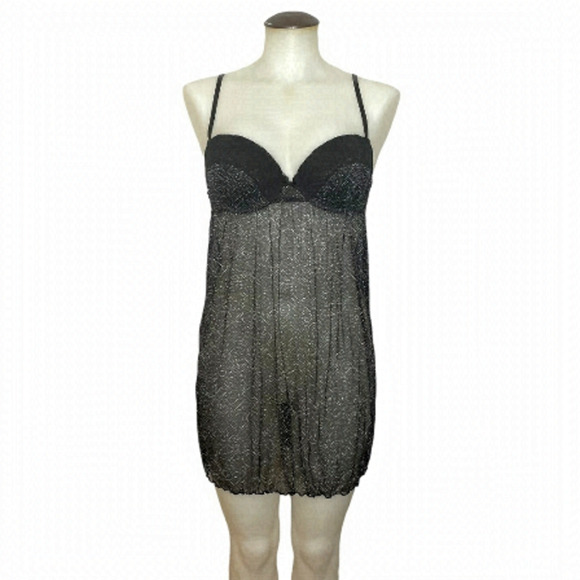 PRINTED Mesh Chemise🖤🖤 - Picture 1 of 9